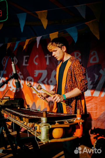 Артисты на праздник. Шоу африканских барабанов