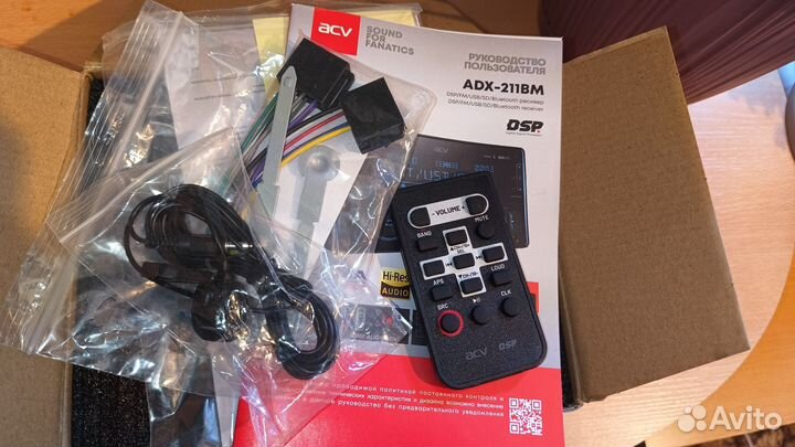 Магнитола ACV DSP 2 DIN