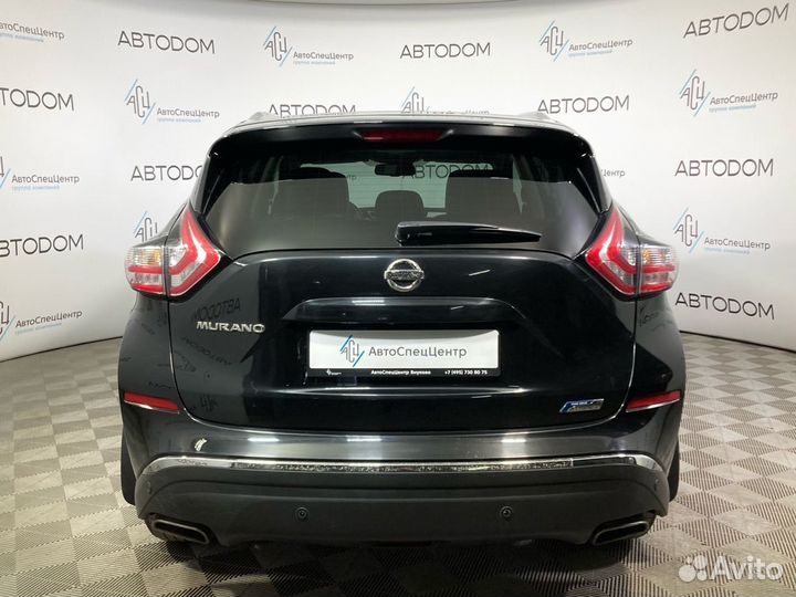 Nissan Murano 2.5 CVT, 2016, 52 184 км