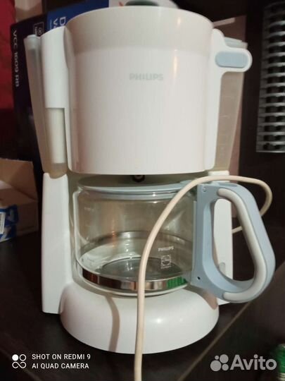 Кофеварка капельная philips