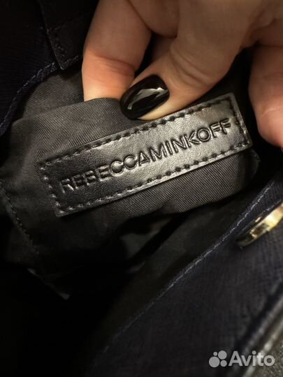 Сумка синяя Rebecca Minkoff