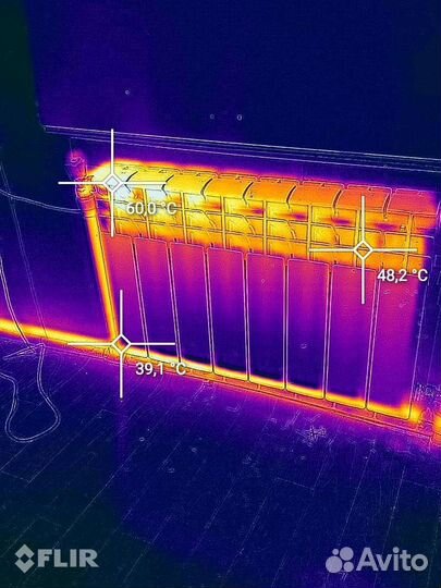 Обследование тепловизором