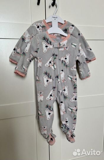 Флисовый комбинезон