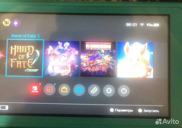 Nintendo switch lite с играми