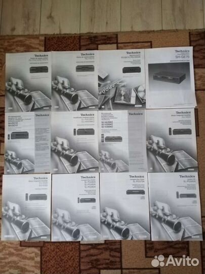 Инструкции для Technics