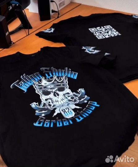 Прямая печать на футболках одежде