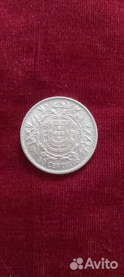 50 сентаво 1913 год