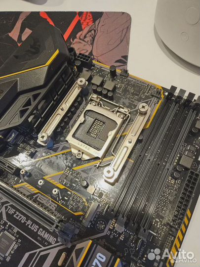 Материнская плата Asus tuf z370 plus gaming