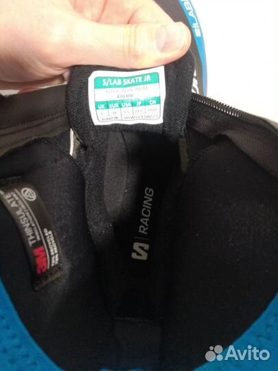 Лыжные ботинки salomon s/lab skate jr