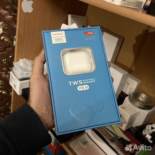 Беспроводные наушники Maimi TW3, White