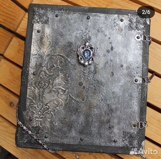 Старинный Фотоальбом Скрапбукинг Ручная работа