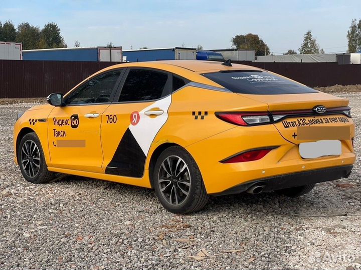 Аренда Jac j7 под такси с выкупом