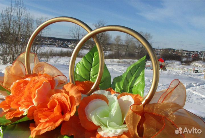 Кольца на машину свадебные продажа