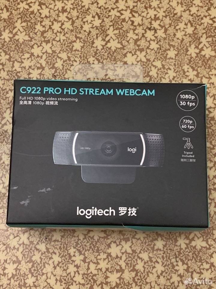 Веб-камера Logitech C922 pro stream