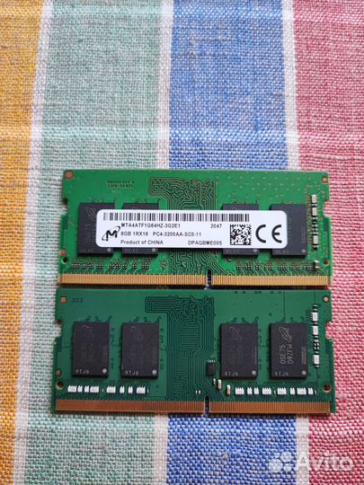Оперативная память для ноутбука DDR4 16Gb 2933Mhz