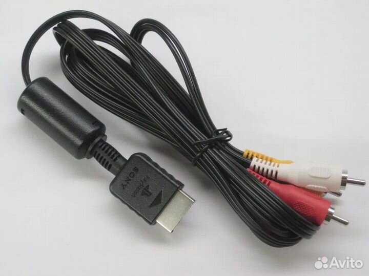 Кабель для ps3 xbox 360 тв тюльпаны