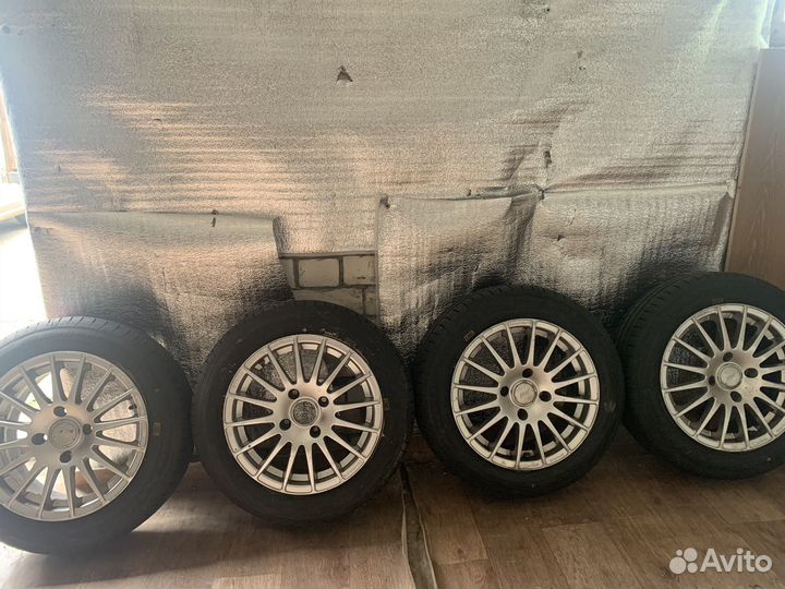 Диски литые с резиной r15