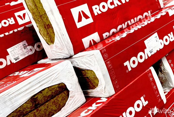 Базальтова вата Rockwool Фасад Баттс 100 мм