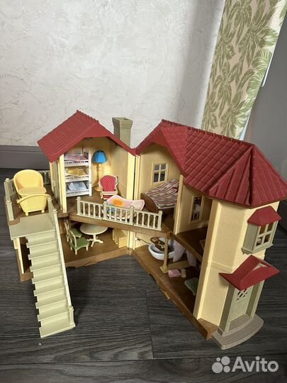 Sylvanian Families дом с мебелью