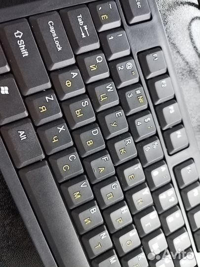 Клавиатура и мышь для компьютера, проводные