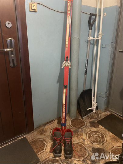 Лыжи беговые бу