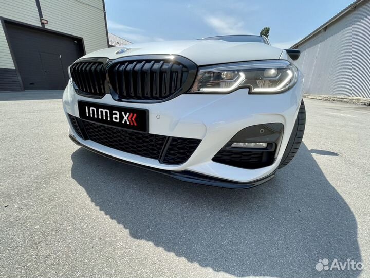 Сплиттер переднего М-бампера BMW 3-series (G20)