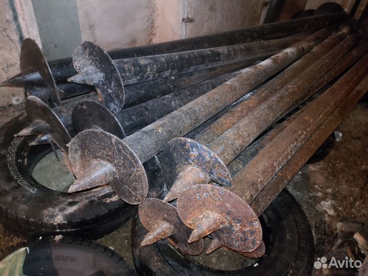 Винтовые сваи 108х3000х4 мм + оголовок