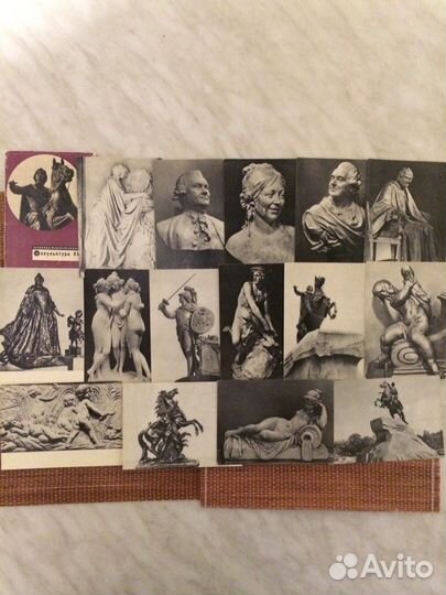 Наборы открыток СССР Севастополь, Скульптура xviii