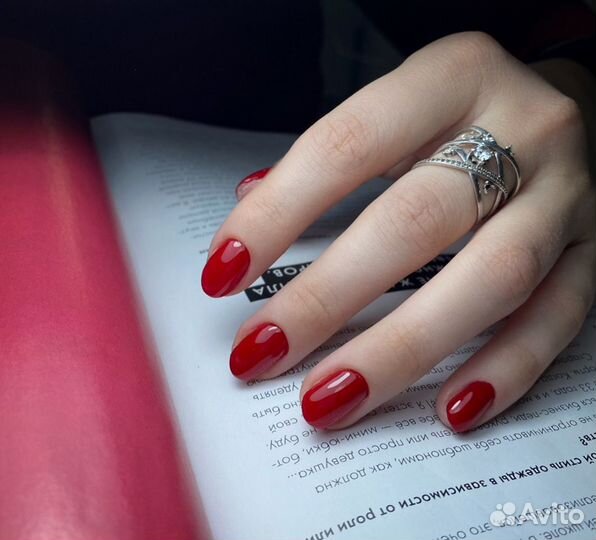 Маникюр- наращивание ногтей, гель лак