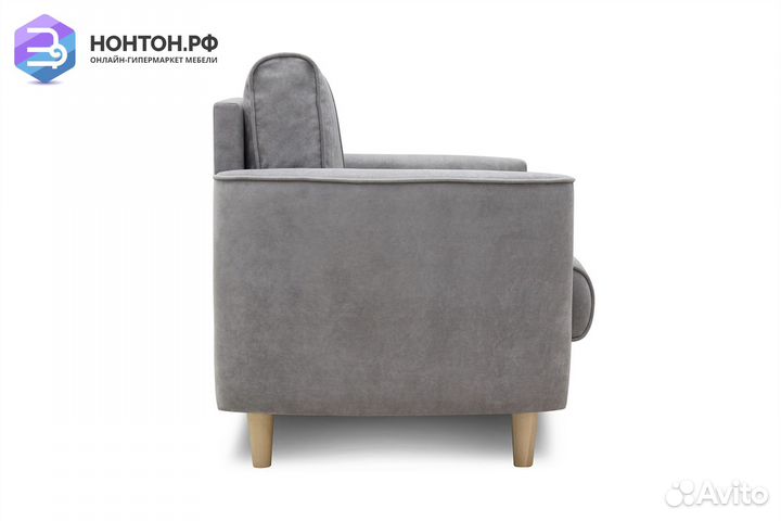 Кресло Лора серое