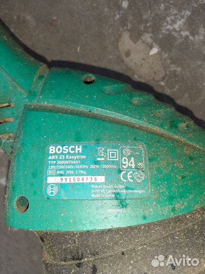 Триммер электрический Bosch