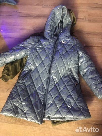Парка для девочки + куртка