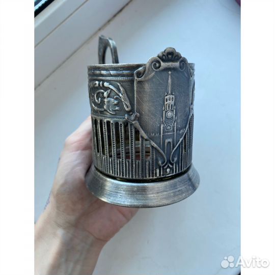 Подстаканник Кольчугино(СССР)