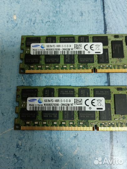 Серверная память 16GB DDR3 14900 Samsung