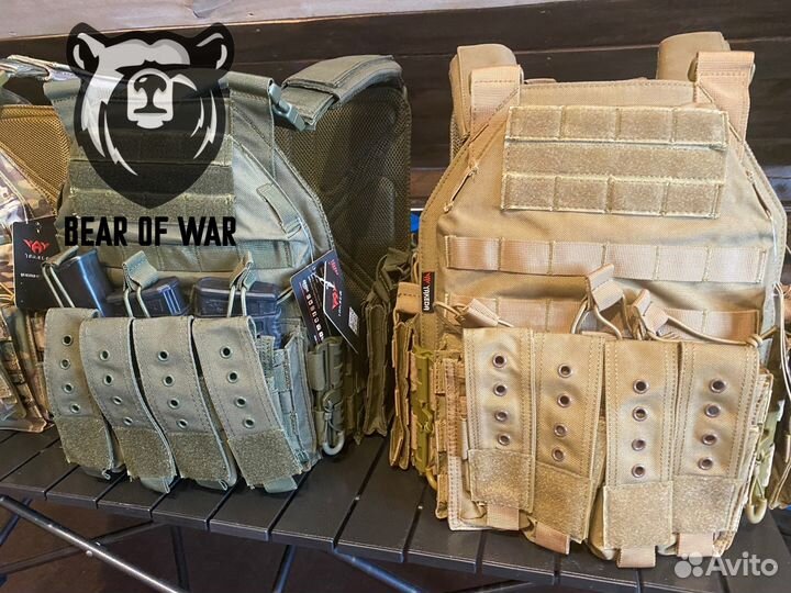 Плитник с броней (бр5) и подсумками (цвет олива)