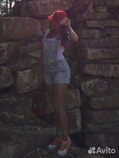 Джинсовый Комбинезон