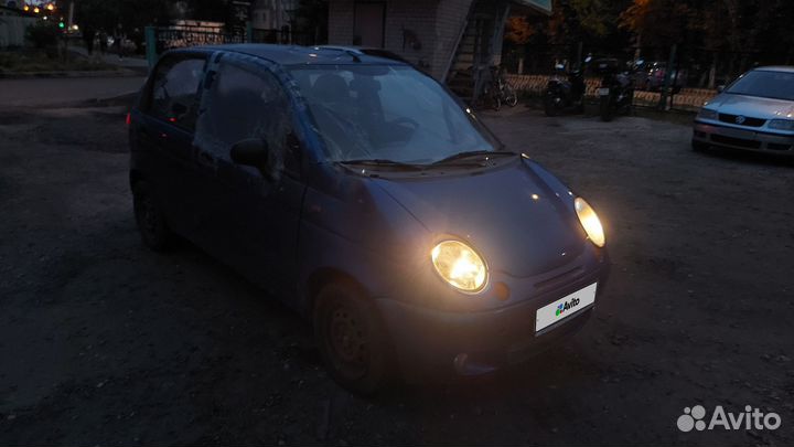 Daewoo Matiz 0.8 МТ, 2012, битый, 112 000 км