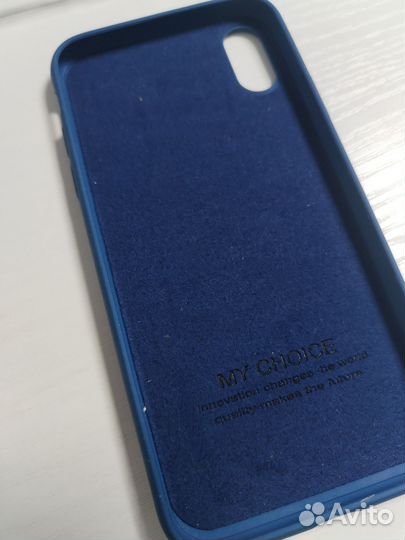 Чехол на iPhone 10 силиконовый противоударный