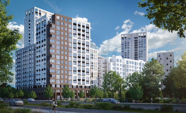 2-к. квартира, 67,7 м², 14/25 эт.