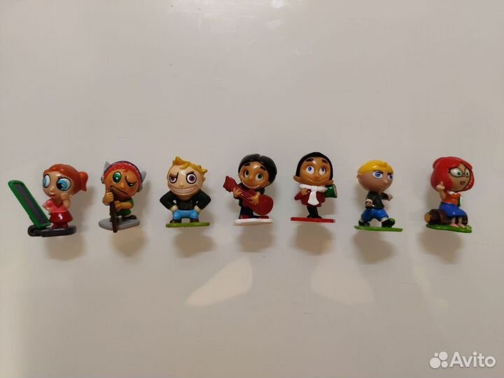 Киндер-игрушки Funny Students 7 фигурок