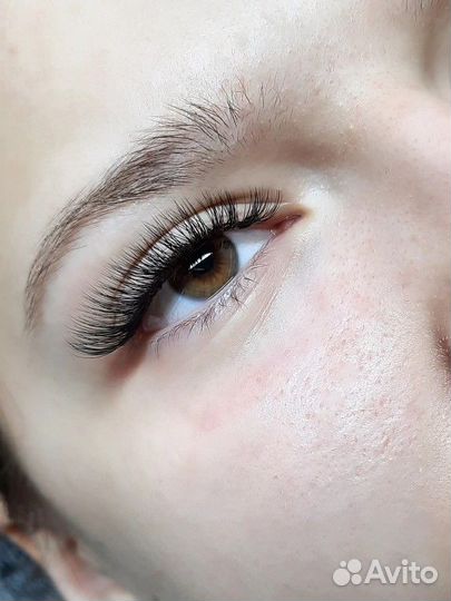 Наращивание ресниц 1d,2d