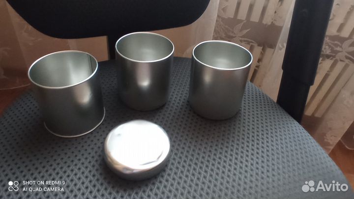 Набор жестяных банок для специй IKEA в хор.сост