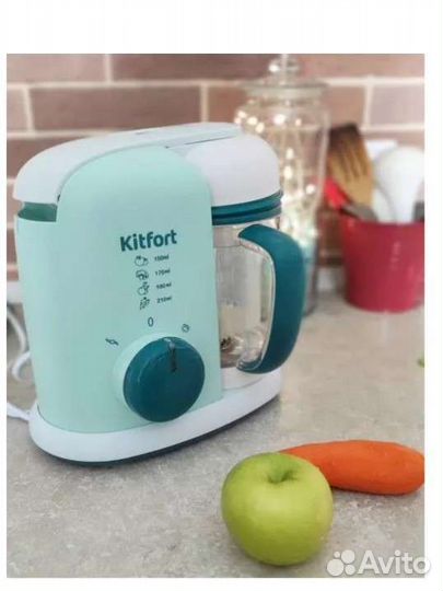 Пароварка блендер kitfort