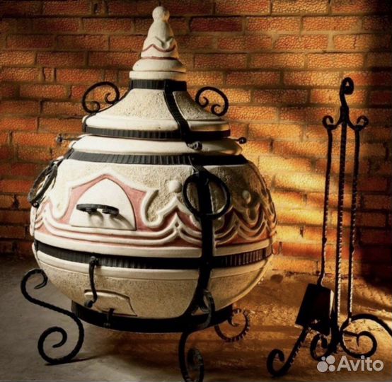 Тандыр Восточный с откидной крышкой