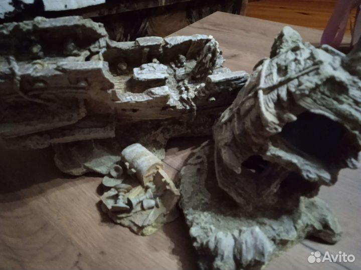 Корабль для аквариума