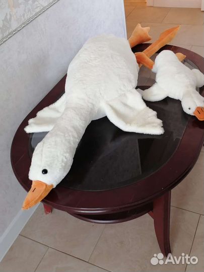 Мягкая игрушка Гусь Обнимусь