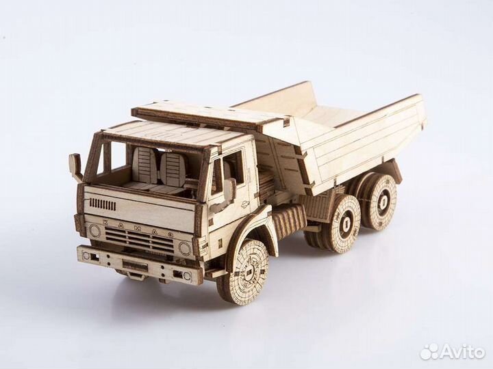 Конструктор из дерева камаз 5511 (Baumi 1:43)