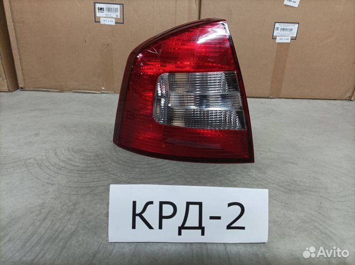 Фонарь левый Skoda Octavia 2 А5 2004-2013