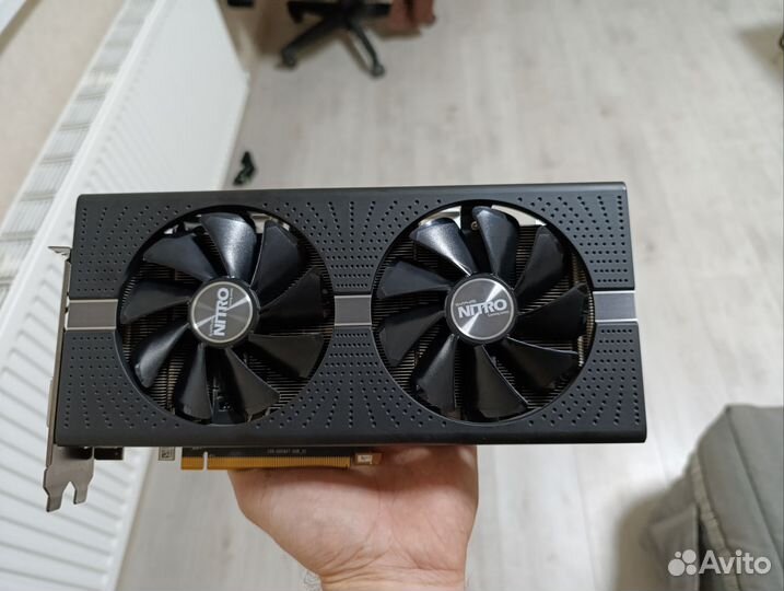 Видеокарта rx580 4gb sapphire nitro