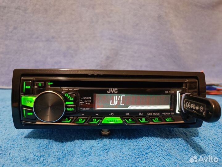 Автомагнитола jvc KD-R469
